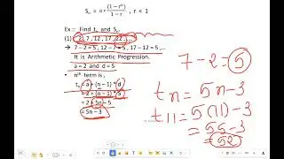 Sequence and Series