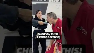 Защита двумя ножами без рук! (100% эффективность) #masterken #relax