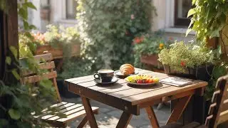 Delicate August Jazz ☕ Morning Jazz Cafe Piano Music & Sweet Bossa Nova instrumental for Great Moods