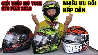 Đội Thử Trải Nghiệm Mũ Fullface Yohe 978 Plus Mới 2020