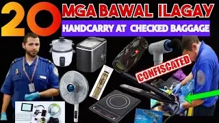 mga bawal ilagay sa check in baggage sa airport