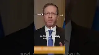 Israeli President Herzog asks Australian protesters to protest against Iran