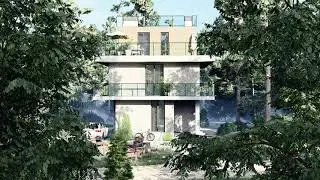 Визуализация частного жилого дома / 3D Animation Architectural Visualization ( Lumion)