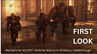 FIRST LOOK at the NEW Darktide Warren 6-19 mission
