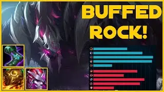 BUFFED  Malphite. Malphite vs teemo bronze 1 - League of legends
