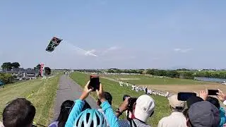 2025年5月5日春日部大凧あげ祭りの大凧【下若組・春日部】