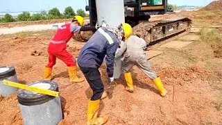 Data Retrieval Process for Final Set of Piles,Pile driver hamer diesel