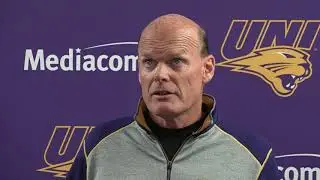 UNI Football Press Conference - Oct. 16, 2017 - Jaylin James/UNI defense