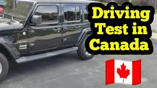 Driving test in Canada 🇨🇦