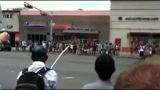 Foam Sword Friday 2012 - Student hit by bus