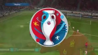 |Euro PES 2016 ps4 Gameplay Spain vs Netherlands HD |2016 اسبانيا ضد هولندا يورو بيس|