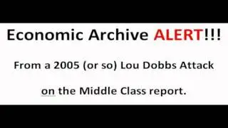 Archive Economic Alert  1  GOP Kills off Economy in 2005 dobbs
