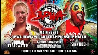 3PWA | Sinn Bodhi VS Jordon Clearwater | Heavyweight Championship | Quantum Leap (2/29/20)