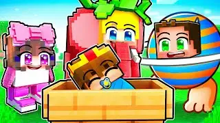 Baby Semlaki Adoptiert von Secret Brainrot in Minecraft!