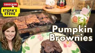 Pumpkin Brownies - A Perfect Chocolatey Indulgent Fall Treat - Steph’s Stove