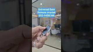 maxtek Remote Single button Universal 433 MHz #gateremote #garagedooropener