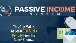 Passive Income System with Glynn Kosky - online business / work at home / affiliate marketing