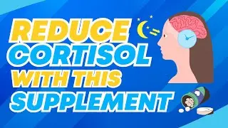Supplements To Lower Cortisol 💊 | Reduce Cortisol Naturally 🌿 |  Stress Relief Supplements ✅