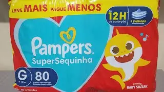 Nova pampers Super Sequinha | Comparei com a Super sec