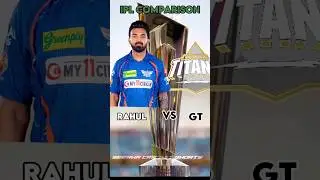 Kl Rahul vs GT Team Ipl Stats Comparison #cricket #ipl #gujarattitans #klrahul