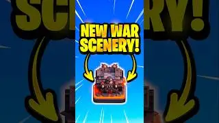 NEW WAR MACHINE SCENERY DETAILS! #clashofclans #coc