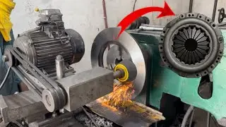 &ldquo;Clutch Pressure Plate Resurfacing | Heavy Duty Lathe Machine Work&rdquo;