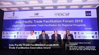 APTFF 2019 Trade Facilitation Innovation Awards IPPC ePhyto Solution