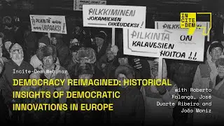 INCITE-DEM webinar: Democracy Reimagined: Historical Insights of Democratic Innovations in Europe