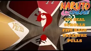 Naruto Online | 270 Seal Scroll Five Kage Treasure Pulls