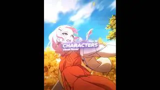 Top 16 Best Visual Novel Characters