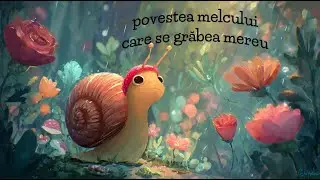 🐌✨ Povestea melcului care se grăbea mereu | Poveste pentru copii în limba română