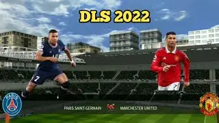 DLS22 | PSG VS MU | dream league soccer 2022 | game play