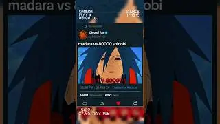 madara vs 80000 shinobi #naruto #narutofanedit #animeedit #anime #narutofanforever