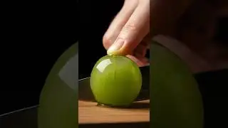 Cutting Glass Grape ASMR#ai#aiart #asmr #glasscutting #satisfying#asmrsounds