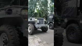 Nyoba Willys Mesin deisel 2400 cc #shorts
