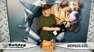 Bulldog Cases Small Crossbody Style Concealed Carry Purse