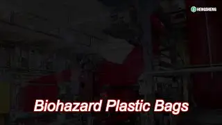 red self seal biohazard waste healthcare autoclave bags with adhesive strip