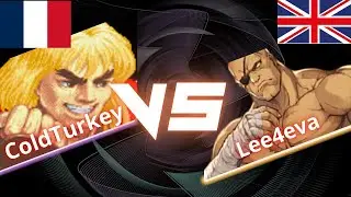 Super Street Fighter II X | ColdTurkey (Ken) VS Lee4eva (Sagat) | Fightcade2 High Level Match | FT-5