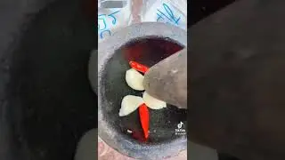 How to cook and eating raw shrimp 🍤 🍤