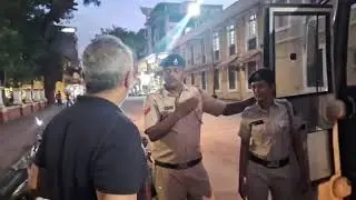 Goan Reporter:: Police detained participants of a candle march Gaza Palestine issue&rdquo; at Azad Maidan,