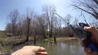 crowded stacked pond with huge fish 1 of my nicest fish caught