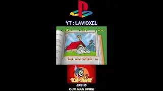 TOM AND JERRY PLAYSTATION ONE - OUR MAN SPIKE #TomAndJerry #playstationone #gameplay