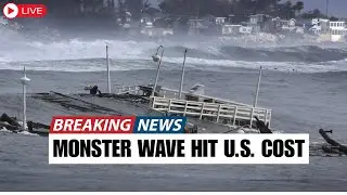 1 MINUTE AGO: Massive Waves Slam the U.S. Coast — Scientists Sound the Alarm