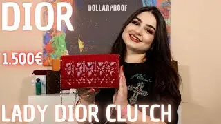 DIOR LADY DIOR CLUTCH UNBOXING I DIOR Clutch Review I LADY DIOR BAG I CD BAG I Mary&acute;s Closet