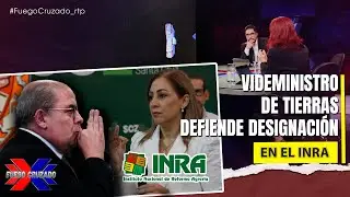 Viceministro de Tierras defiende designación en el INRA