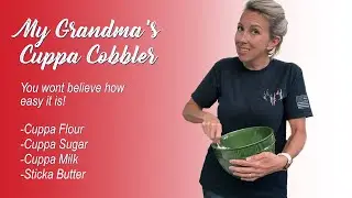 Cuppa Cobbler | Классический рецепт персикового коблера | Моя кухня, мои правила