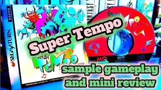 Super Tempo sample gameplay and mini review (SEGA Saturn)