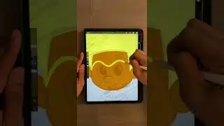 Superhero Drawing in Procreate