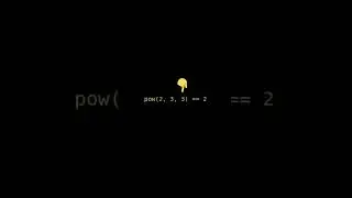 Pow in Python