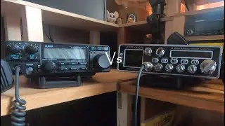 Аудиотест Alinco DX-70 против Stryker 955